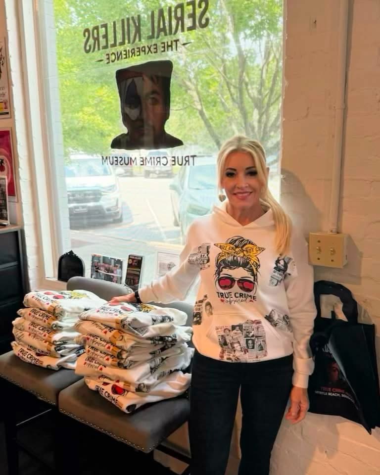 The museum store stocked with exclusive merch